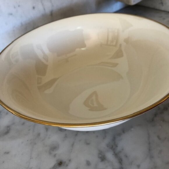LENOX AVON Very Best President's Club Bowl Hand Decorated 24 kt Gold Fin… - Picture 7 of 15